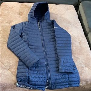 Columbia knee length winter coat